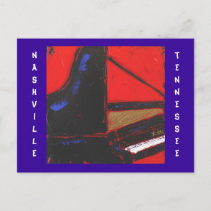 Cobalt Piano Nashville TN Postkarte