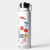 Cobalt Red Yellow Personal Water Flasche (Hinten)