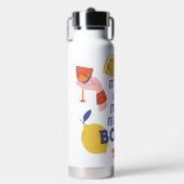 Cobalt Red Yellow Personal Water Flasche (Vorderseite)