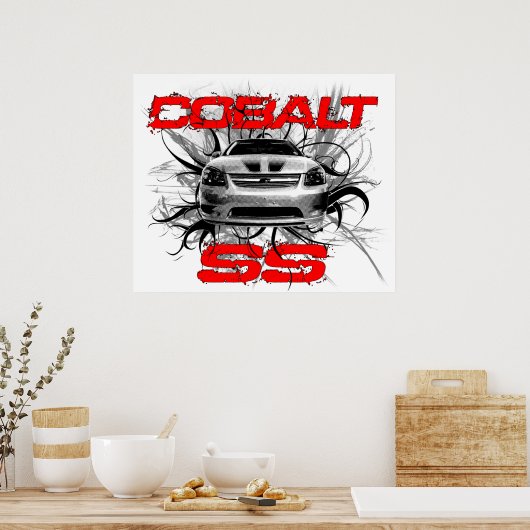 Cobalt SS Poster (Küche)