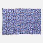 Cobalt Vine Tile - farbenfrohe mediterrane Geschirrtuch (Horizontal)