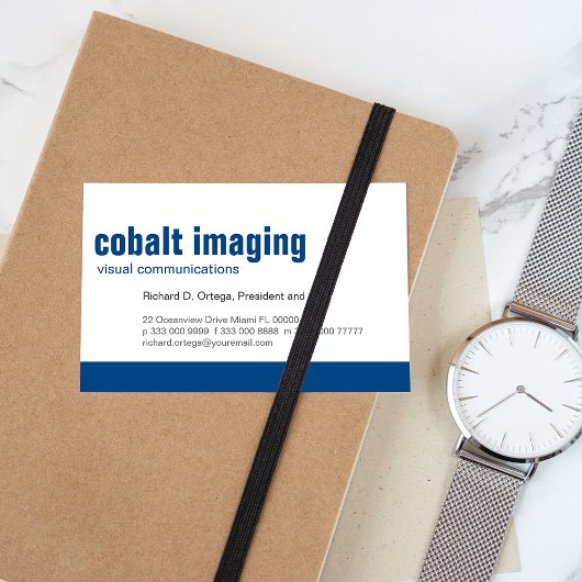 Cobalt Visitenkarte