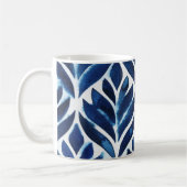Cobalt Watercolor Tiles IV Kaffeetasse (Links)