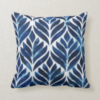 Cobalt Watercolor Tiles IV