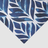 Cobalt Watercolor Tiles IV Seidenpapier (Ausschnitt)