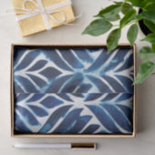 Cobalt Watercolor Tiles IV Seidenpapier (Geschenk)