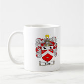 COBB FAMILIENWAPPEN - COBB WAPPEN KAFFEETASSE (Links)