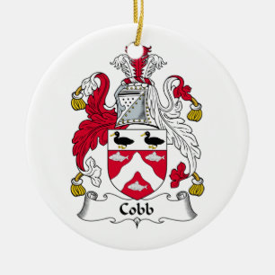 Cobb Familienwappen Keramikornament