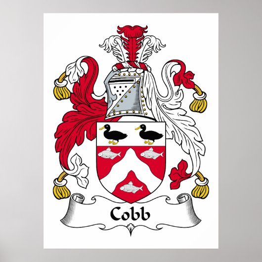 Cobb Familienwappen Poster (Vorne)