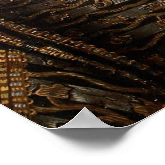 Cobbe Portrait William Shakespeare Poster (Ecke)