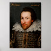 Cobbe Portrait William Shakespeare Poster (Vorne)