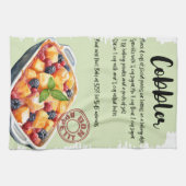 Cobbler-Rezept Geschirrtuch (Horizontal)