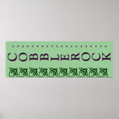 COBBLEROCK SIGHN POSTER (Vorne)
