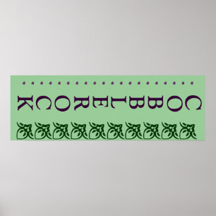 COBBLEROCK ZEICHEN POSTER