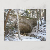 Cobblestone Bridge, Acadia National Park, Maine Postkarte (Vorderseite)