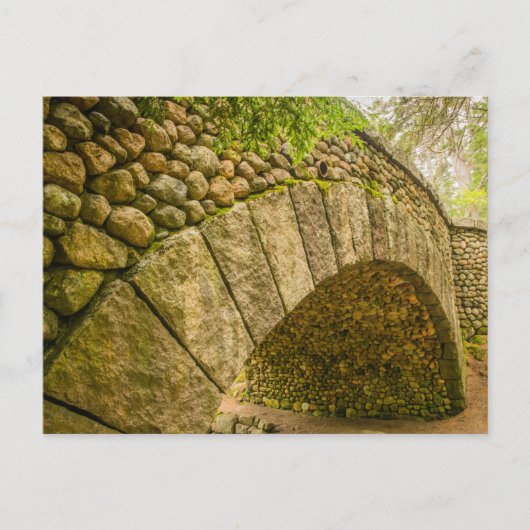 Cobblestone Bridge Acadia Nationalpark Postkarte (Vorderseite)