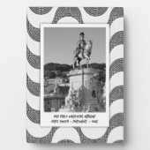 Cobblestone Foto Fotoplatte (Vorderseite)