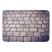 Cobblestone Street Detail, Horizontal Badematte (Vorderseite)