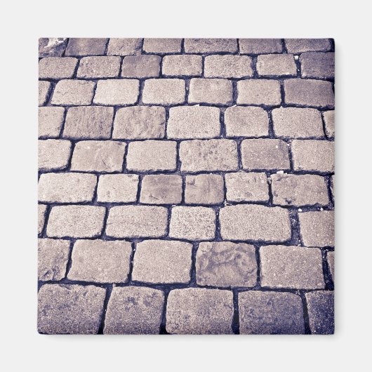 Cobblestone Street Detail, Horizontal Magnet (Vorne)