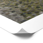 Cobblestone Street in Bellagio Poster (Ecke)