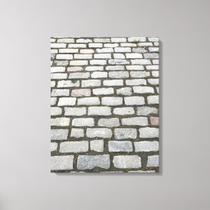 Cobblestone Walkway NYC Central Park Foto Leinwanddruck