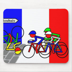 Cobblestones near Roubaix - Tour de France Mousepad