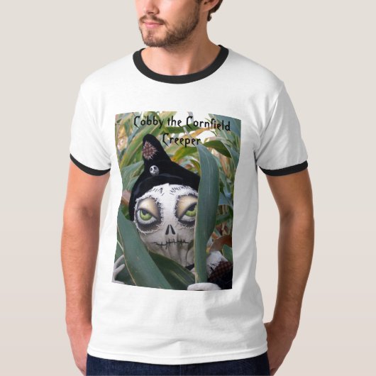 Cobby der Cornfield-Strampler-T - Shirt (Vorderseite)