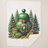 Cobertor (Blanket) Sherpa Quebra-Nozes Sherpadecke (Vorderseite)