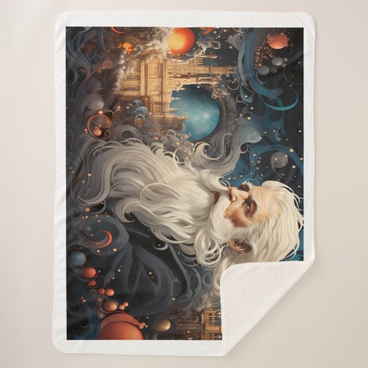 Cobertor (Blanket) Sherpa Sonho com Noel Sherpadecke (Vorderseite)