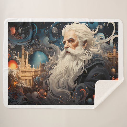 Cobertor (Blanket) Sherpa Sonho com Noel Sherpadecke (Vorderseite (Horizontal))