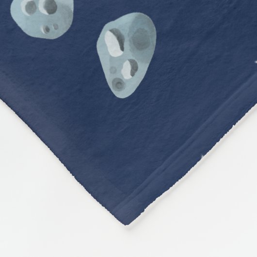 Cobertor De Velo Space themed blanket. Fleecedecke (Ecke)