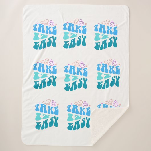 COBERTOR TAKE IT EASY SHERPADECKE (Vorderseite)