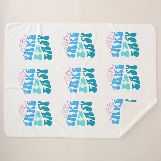 COBERTOR TAKE IT EASY SHERPADECKE (Vorderseite (Horizontal))