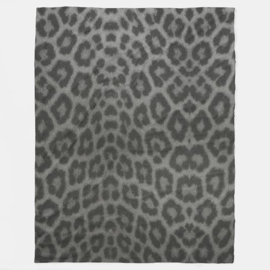 Cobertor  Textura de Pele de Leopardo  Fleecedecke (Vorderseite)