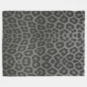 Cobertor  Textura de Pele de Leopardo  Fleecedecke (Vorderseite (Horizontal))