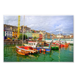 Cobh Hafen in Irland Fotodruck