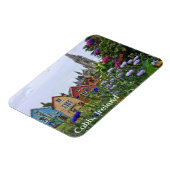 Cobh, Ireland Colorful Hydrangeas Magnet (Linke Seite)