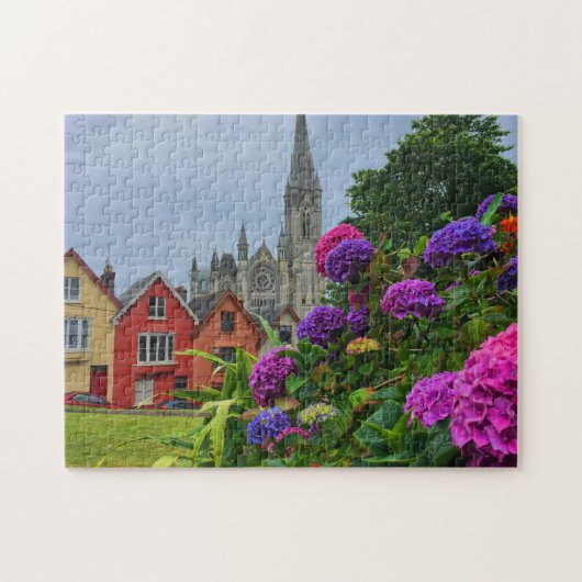 Cobh Irland Blume Kathedrale Puzzle (Horizontal)
