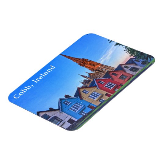 Cobh, Irland Kartenhaus Magnet (Linke Seite)