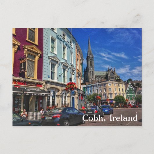 Cobh, Irland-Landkreis-Korken-Irland-Postkarte Postkarte (Vorderseite)