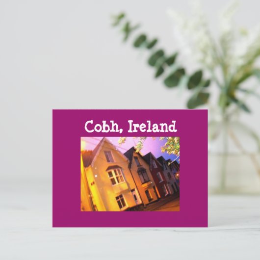 Cobh, Irland Postkarte (Stehend Vorderseite)