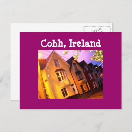 Cobh, Irland Postkarte (Vorne/Hinten)