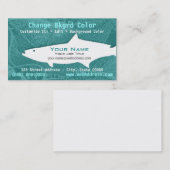 Cobia-Fisch-Visitenkarte Visitenkarte (Vorne/Hinten)