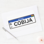 Cobija Mercosur Rechteckiger Aufkleber (Umschlag)