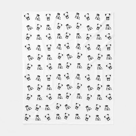 Cobija panda fleecedecke (Vorderseite)