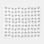 Cobija panda fleecedecke (Vorderseite (Horizontal))