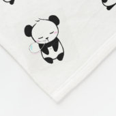 Cobija panda fleecedecke (Ecke)