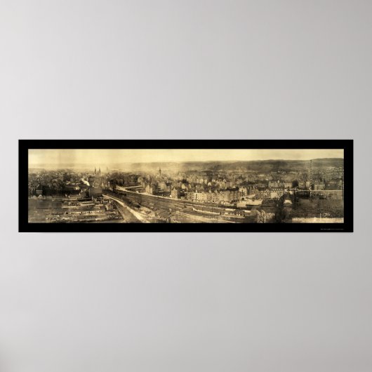 Coblenz Deutschland WWI Foto 1919 Poster (Vorne)