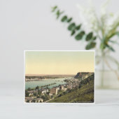 Coblenz und Ehrenbreitstein, Rhein, Deutschland Postkarte (Stehend Vorderseite)
