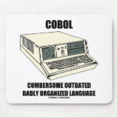 COBOL Cumbersome Veraltete, schlecht organisierte  Mousepad (Vorne)